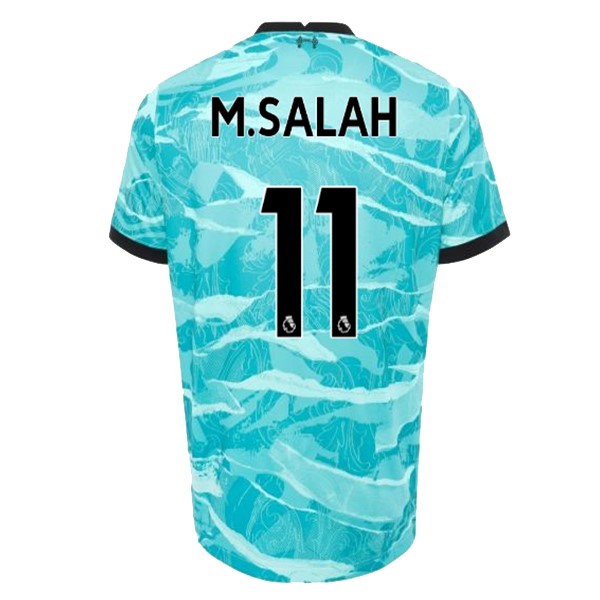 Maglia Liverpool NO.11 M.Salah Away 20/21 Blu